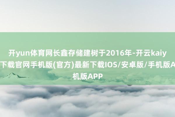 开yun体育网长鑫存储建树于2016年-开云kaiyun下载官网手机版(官方)最新下载IOS/安卓版/手机版APP