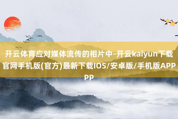 开云体育应对媒体流传的相片中-开云kaiyun下载官网手机版(官方)最新下载IOS/安卓版/手机版APP
